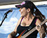 Master Photographer Ron Richman photographed these muscians and singers at the Concerts At Commons Beach. Close up of bass player Nixie.